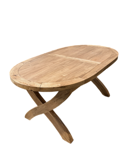 Cotswold Oval Cross Leg Ext Table