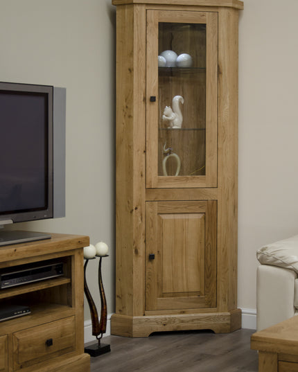 Cotswold Corner Display Cabinet