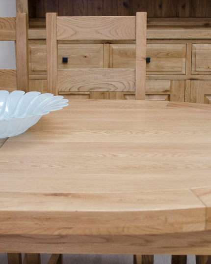 Cotswold Oval Cross Leg Ext Table