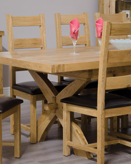Cotswold Large Cross Leg Ext Table
