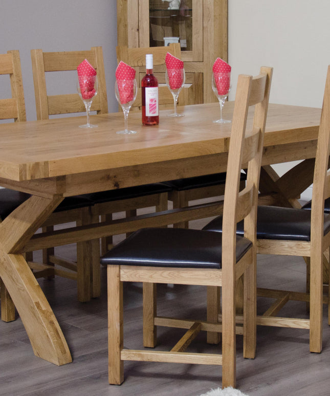 Cotswold Large Cross Leg Ext Table