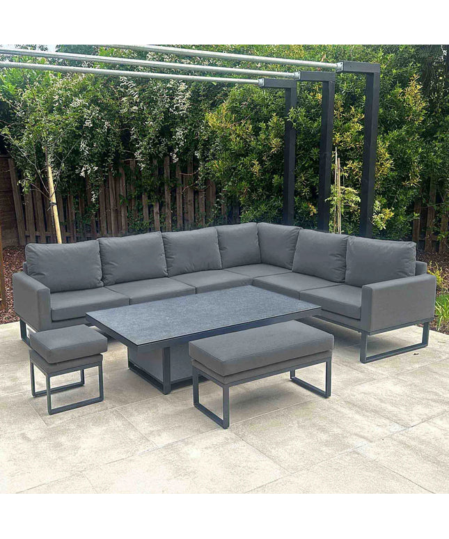 Jupiter Rectangular Corner Sofa Set