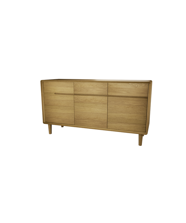 Scandic 3 Door Large Sideboard