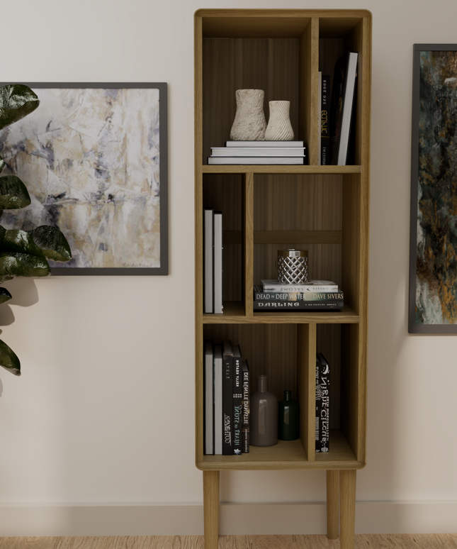 Scandic Narrow Bookcase