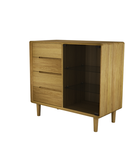 Scandic Small Glazed Cabinet