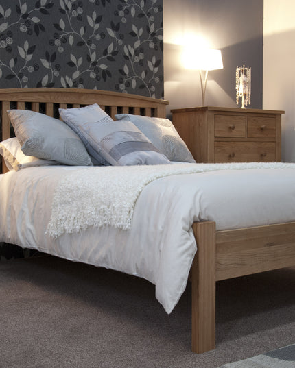 Milano Oak Bed