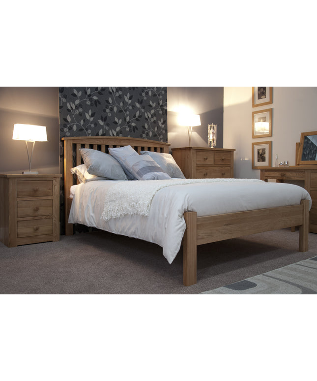 Milano Oak Bed