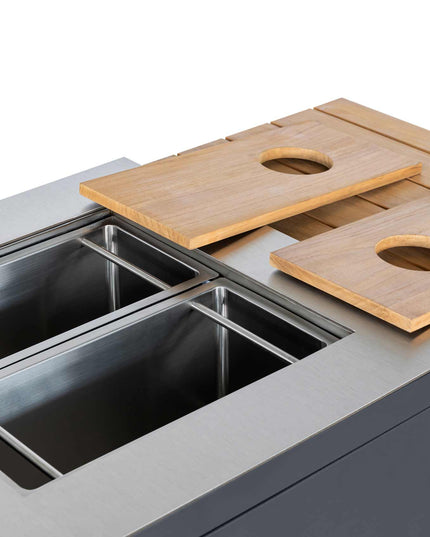 Outdoor Corner Kitchen