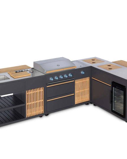 Outdoor Corner Kitchen
