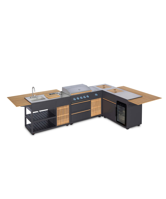 Outdoor Corner Kitchen